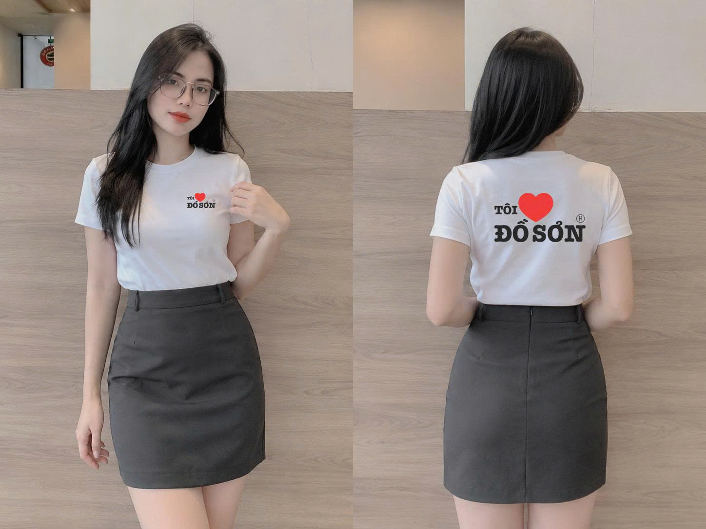 Áo phông TÔI YÊU ĐỒ SƠN